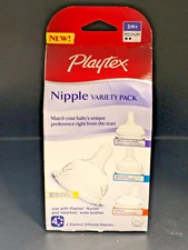 Playtex Nipple Variety Kit Medium Flow 4-Count/PK