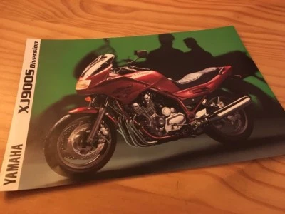 Yamaha Xj900S Diversion XJS 900 XJ S prospectus moto brochure dépliant français