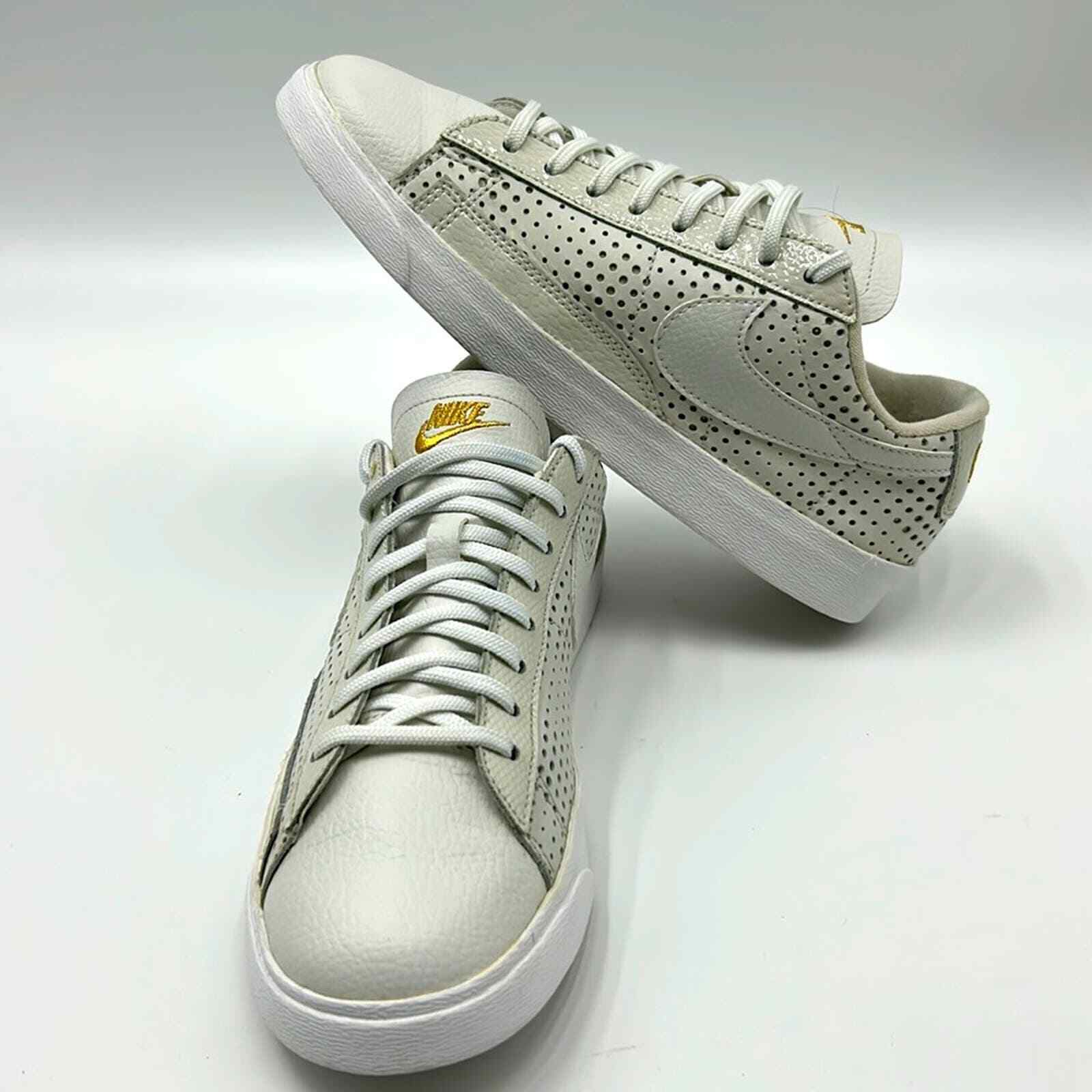 OFF WHITE X NIKE SCARPE DA DONNA NIKE BLAZER LOW BELLE X POTENTI TAGLIA 8 BIANCO SPORCO