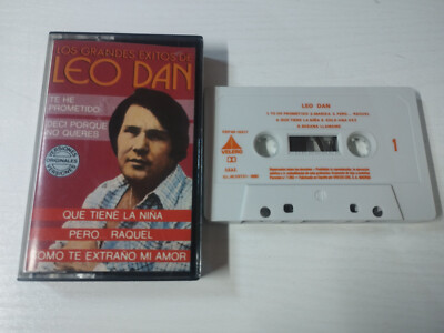 Leo Dan Los Grandes Exitos de Leo Dan 1980 - Cassette Cinta