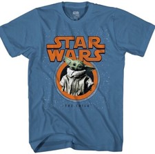 NEW Mad Engine Adult XL Star Wars Mandalorian Grogu The Child Baby Yoda T-Shirt