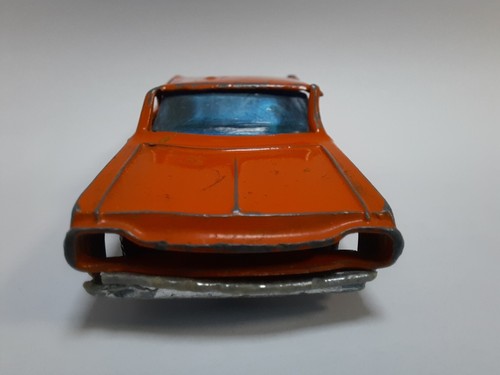 PAYA orange Chevrolet Impala Spanish edit. of Matchbox Superfast #20 vintage car - Imagen 6 de 9