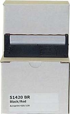 2-Pack NEW ACROPRINT ATR120 TIME CLOCK RIBBON CARTRIDGES, 39-0127-000 Compatible