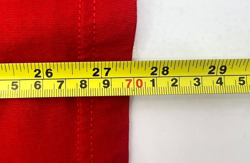 Tommy Hilfiger Vaqueros Hombre Casual Rojo Camiseta Cuello en Pico Talla XL - Imagen 10 de 11