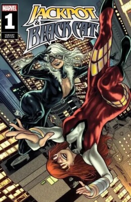 Jackpot And Black Cat #1 Laiso Cvr F FOIL Marvel 2024 1st Print NM