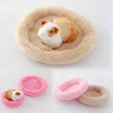 New Soft Fleece Guinea Pig Bed Winter Small Animal Cage Mat Hamster Sleeping Bed
