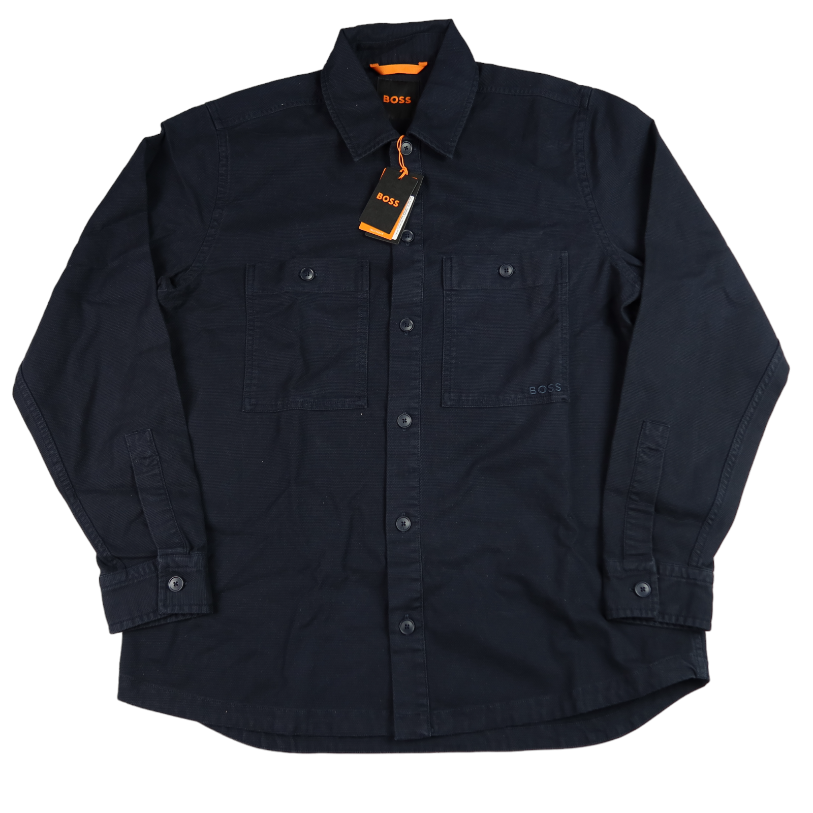 HUGO BOSS Men's Locky_1 Shirt, Dark Blue 404. M UK