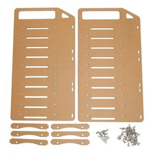 3.5in Hard Drive Bracket Desktop Transparent Acrylic Hard Drive Bracket DIY 3...