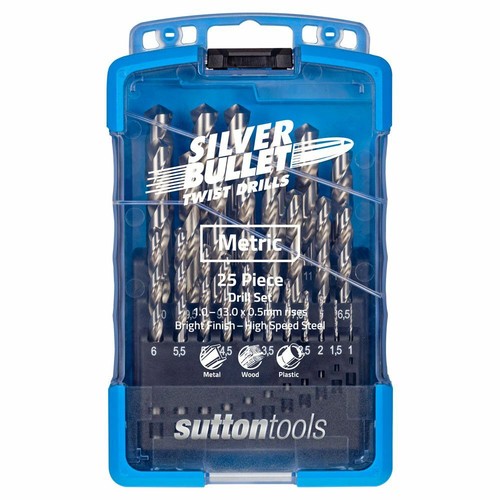 Sutton Tools 25-PIECE SILVER BULLET 