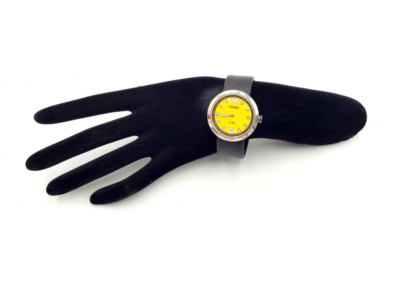 Fendi 8010G Bussola Yellow Dial Jelly Band Watch 6