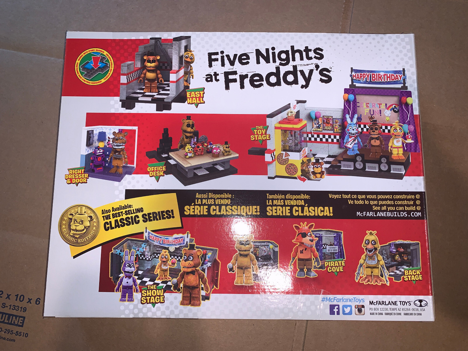 fnaf lego east hall