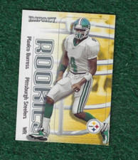 PLAXICO BURRESS - 2000 FLEER IMPACT ROOKIE CARD # 21 - STEELERS - GIANTS - NFL. rookie card picture