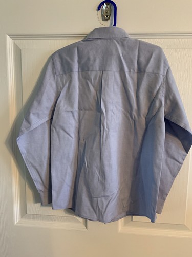 NUEVO CON ETIQUETAS Talbots Niños Niños Resistente a las Arrugas Azul Manga Larga Camisa de Vestir Talla 7 - Imagen 2 de 3