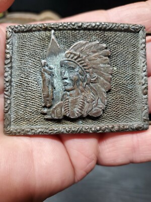 Wyoming Studio Art Works belt buckle 1970s s-l400.jpg main image 3