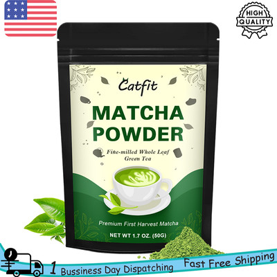 1-4x Organic Matcha Green Tea Powder 100% Pure Matcha for Latte, Baking, Drinks