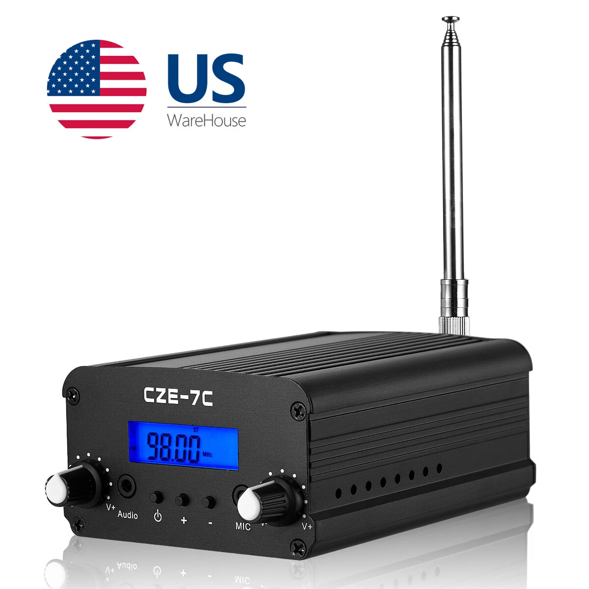 Mini émetteur FM CZE-05B – 0.5W Pour église, Radio Locale – Neuf