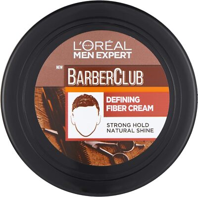 L'Oreal Men Expert Herren Haarfaser Creme Barber Club 75ml SCHNELLER KOSTENLOSER VERSAND