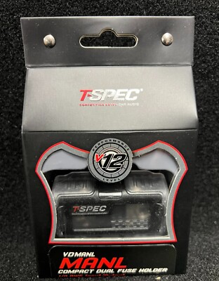 T-Spec VDMANL MANL Fuse Holder 1/0-4/8 AWG Mini ANL Dual Fuse Holder T SPEC V12