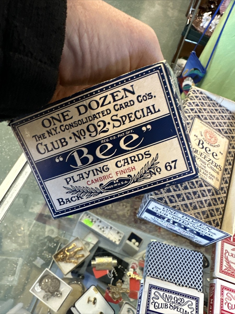 未開封品 トランプ 1ダース×2箱セット Bee No.92 №67 USA製 未開封品 トランプ 1ダース×2箱セット Bee No.92 №67 USA製