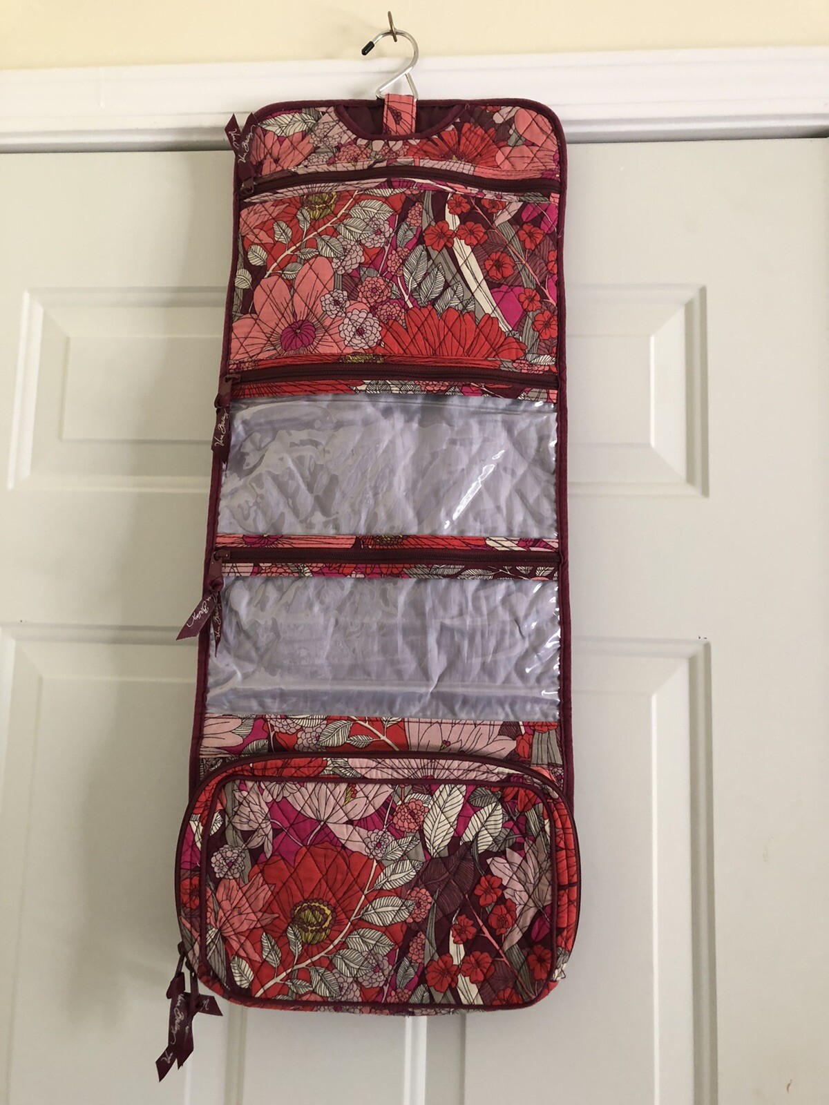 VERA BRADLEY BAG HANGING STORAGE CLOSET ORGANIZER 4 C… Gem