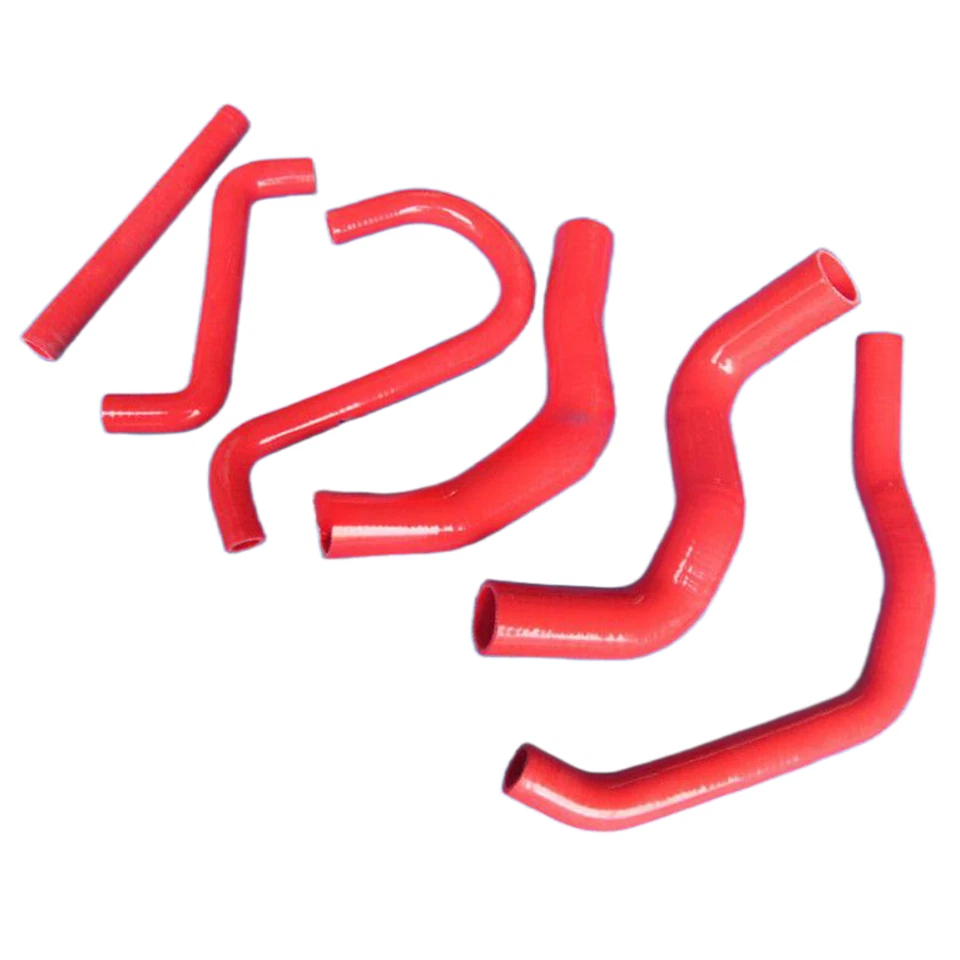 3Row Radiator+RED Hose Fit Ford Fairlane NL 1996-1998 4.0L Intech 6cyl Auto/ MT - image 3 of 4