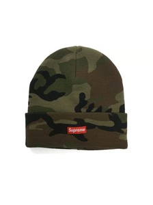 supreme camo beanie