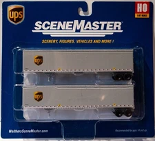 Walthers SceneMaster HO #949-2256 48' Stoughton Trailer 2-Pack - Assembled -- Un