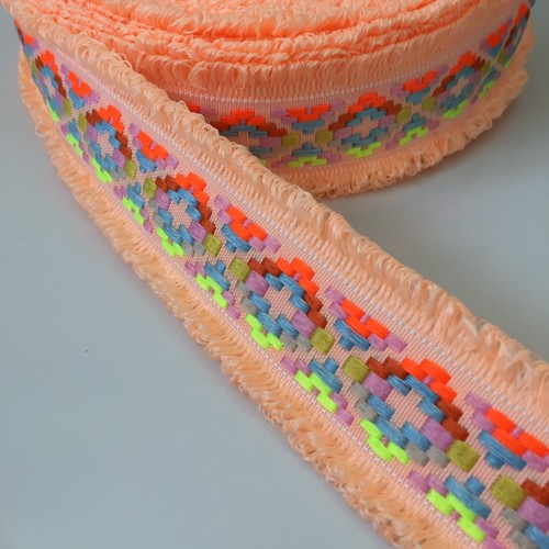 Jacquard Trim Braid or Embroidered Ribbon Craft Sewing Retro Boho Ethnic Scandi - Picture 178 of 276