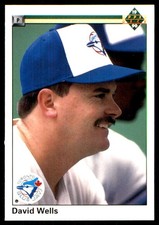 David Wells 1990 Upper Deck #30 Toronto Blue Jays NFL READ FREE SHIP