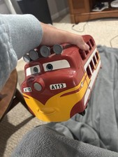 DISNEY PIXAR CARS TREV DIESEL TRAIN STORAGE C...