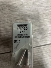 Dorman 784-250 1/4"-20 x 1" Stainless Steel Hex Head Cap Screw *LOT OF 3