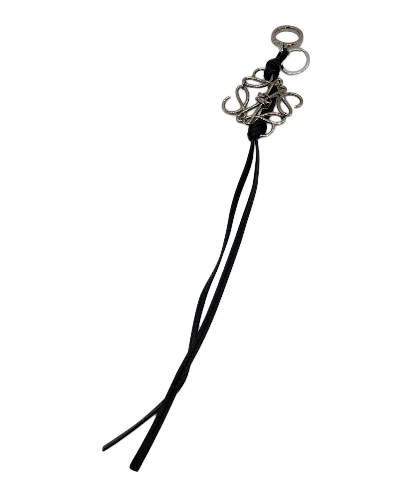 Authentic LOEWE Black/Silver Bag Charm