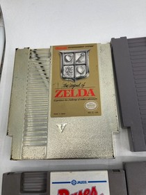 Lot Of 26 Nintendo Nes Games Ft. The Legend Of Zelda & Excite Bike - Untested
