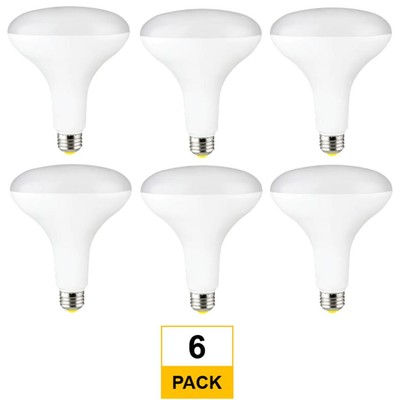 LED BR40 Flood 13W 3000K Dimmable 90+ CRI 1100 Lumen White Housing T20 T24 JA8-2