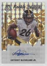2020 Panini Mosaic Rookie Scripts Anthony McFarland Jr #RS37 Auto RC