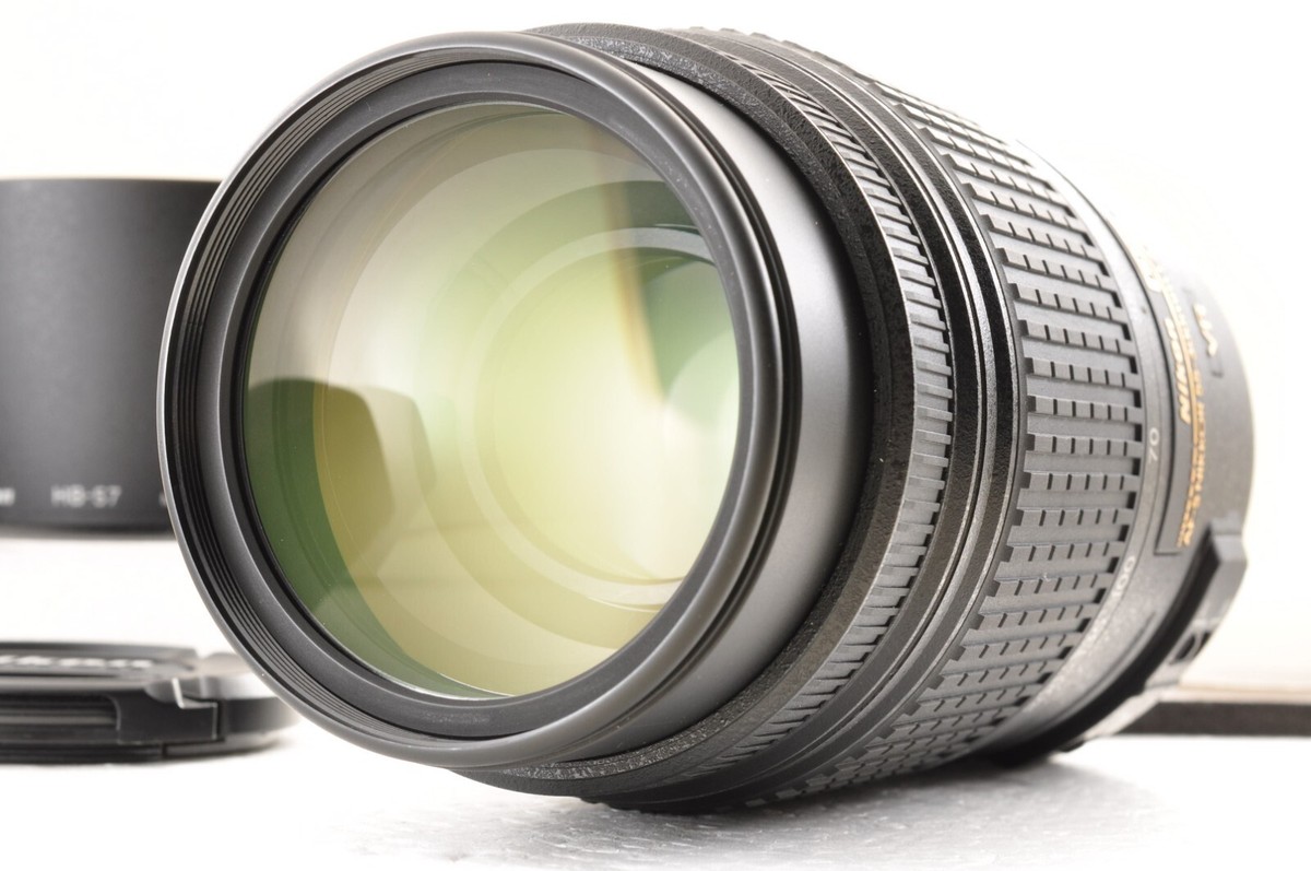 Nikon AF-S DX NIKKOR 55-300mm F/4.5-5.6 G ED VR Lens w/Hood Mint