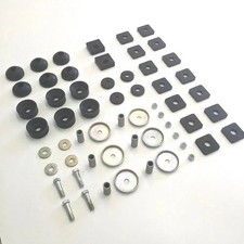 Complete Body Mount Cushion Set Wmetal Parts Oem - Samurai 85-95 Complete Body Mount Cushion Set Wmetal Parts Oem - Samurai 85-95