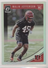 2018 Donruss Optic Rookies Holo Prizm Malik Jefferson #123 1md