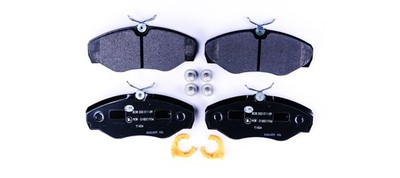 Front Axle Hella 8DB 355 011-091 Brake Pad Set, Disc Brake for Nissan, Opel