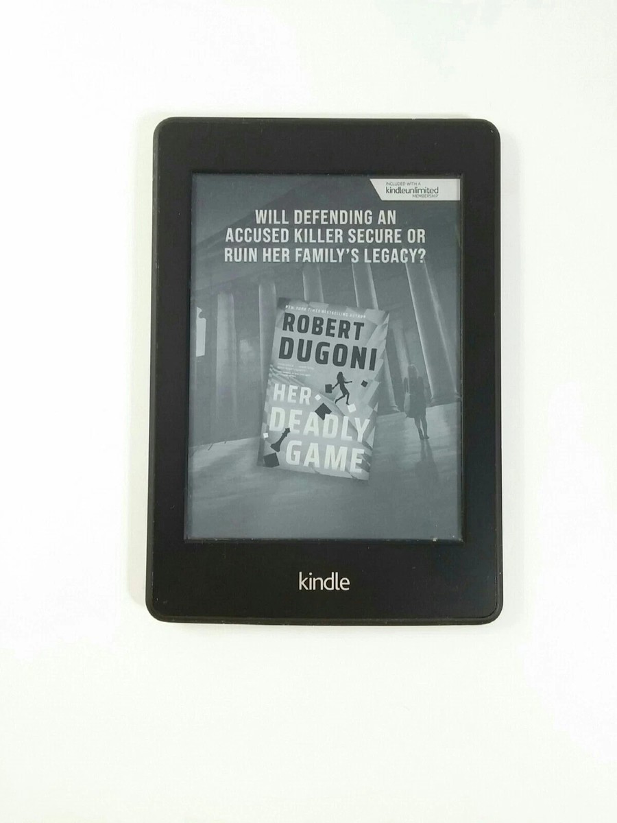 Amazon Kindle Paperwhite (6th Generation) 2GB, Wi-Fi, 6in - Black