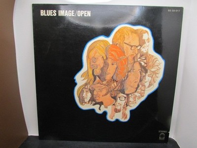 BLUES IMAGE Open 1970 VINYL LP Import GERMAN ATCO SD 33-317 Ride Captain Ride
