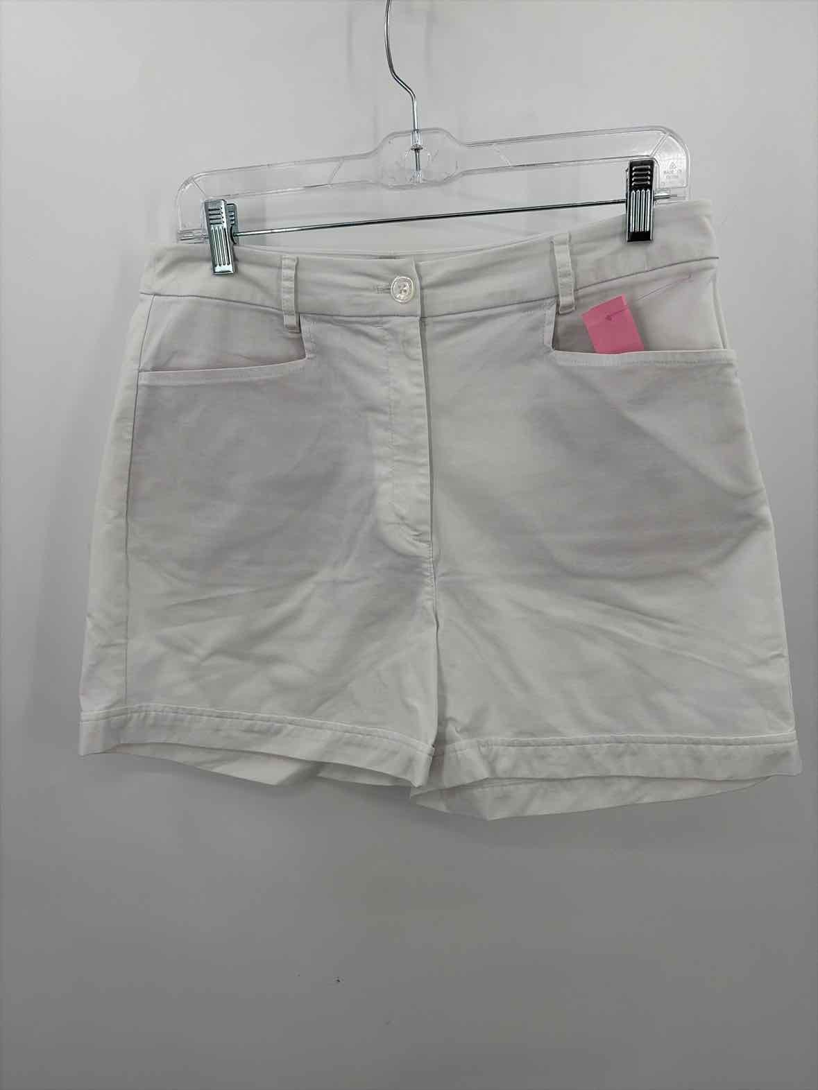 Pre-Owned Anatomie White Size Medium Basic Shorts - image 1