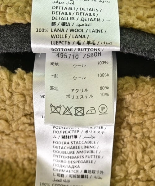 GUCCI Coats (Other) GrayxNavyxRed 46(Approx. M) 2200624563013 - Image 4 of 4