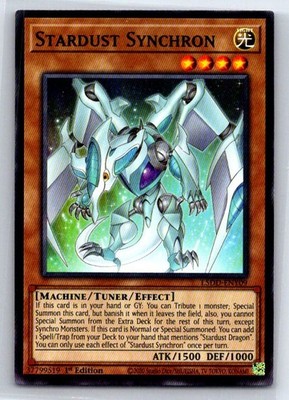Stardust Synchron L5DD-ENY09 Legendary 5D's Decks Yu-Gi-Oh LP