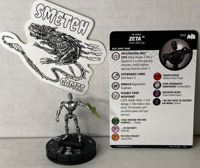 BTAS 046 Zeta Rare - DC Heroclix - Batman the Animated Series 2018