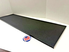 Black HDPE King Starboard, Marine Grade Plastic Sheet 3/8" x 7 1/2" x 27"