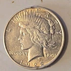 1922-D Peace Silver Dollar - $1 90% Silver Denver Mint, Circulated