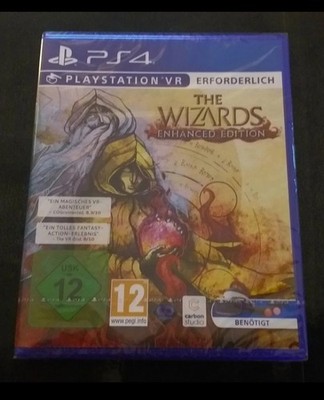 PS4 Spiel: The Wizards | Enhanced Edition | VR | Fantasy'Shooter | NEU/SEALED  