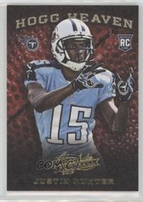 2013 Panini Absolute Hogg Heaven Justin Hunter #74 2ov