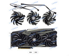 Graphics Card Fan CF-12915S For INNO3D RTX3080 3080ti 3090 iCHILL X3 Ice Dragon